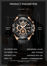 OVERFLY VA VA VOOM Analog Luxury wrist Watch For Men