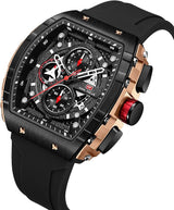 OVERFLY MINI FOCUS Mens Watch Analog Chronograph Luxury wrist Watch For Men