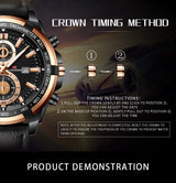 OVERFLY VA VA VOOM Analog Luxury wrist Watch For Men