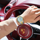 OVERFLY POEDAGAR Analog Multifunction Luxury Watch for Men