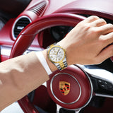 OVERFLY POEDAGAR Analog Multifunction Luxury Watch for Men