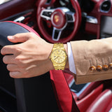 OVERFLY POEDAGAR Analog Multifunction Luxury Watch for Men