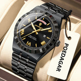 OVERFLY POEDAGAR Analog Multifunction Luxury Watch for Men