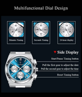 OVERFLY POEDAGAR Analog Chronograph Luxury Watch for Men