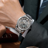 OVERFLY OCHSTIN Automatic Skeleton Mechanical Luxury wrist Watch For Men