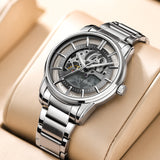 OVERFLY OCHSTIN Automatic Skeleton Mechanical Luxury wrist Watch For Men