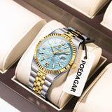 OVERFLY POEDAGAR Analog Multifunction Luxury Watch for Men