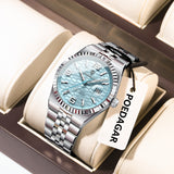 OVERFLY POEDAGAR Analog Multifunction Luxury Watch for Men