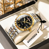 OVERFLY POEDAGAR Analog Multifunction Luxury Watch for Men