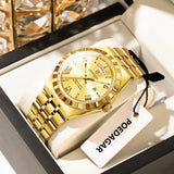 OVERFLY POEDAGAR Analog Multyfunction Luxury Watch for Men