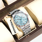 OVERFLY POEDAGAR Analog Multifunction Luxury Watch for Men