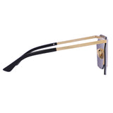 The Super Star Unisex Sunglasses(58008-Blk-Gold)