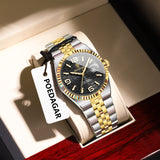 OVERFLY POEDAGAR Analog Multifunction Luxury Watch for Men