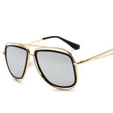 Phantom Stylish With UV Protected Unisex Sunglasses (6629-Gold-Grey)
