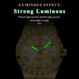 OVERFLY POEDAGAR Analog Multifunction Luxury Watch for Men