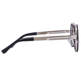 FENG X UV Protected Unisex Sunglasses (8151-Silver-A)