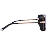 Iron Man Black Unisex Sunglasses (3023-Gold-Black)