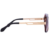 Classic Look Women's Sunglasses (J1080-Brown-Gold)