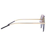 Diatona UV Protected Unisex Sunglasses(58JW013-Black-Gold)