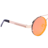 Steampunk Red With UV Protected Unisex Sunglasses (8151-Red-A)