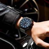 OVERFLY CURREN Analog Chronograph Sports Men's Watch