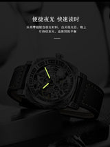 TEVISE Mens Automatic Skeleton Dial Luxury Watch for Men