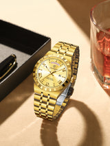 OVERFLY POEDAGAR Analog Multyfunction Luxury Watch for Men