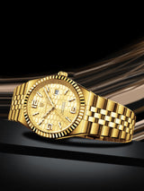 OVERFLY POEDAGAR Analog Multifunction Luxury Watch for Men