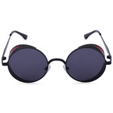 Steampunk Stylish Sunglasses (A371-Blk-Red)