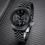 OVERFLY BIDEN Mens Watch Analog Chronograph Luxury wrist For Men