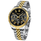 OVERFLY BIDEN Mens Watch Analog Chronograph Luxury wrist For Men