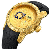 OVERFLY BIDEN Analog Dragon Dial Luxury Men's Watch (NOW IN INDIA)(BD-8041-Black-Gold)