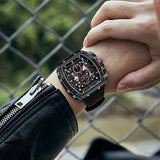 OVERFLY MINI FOCUS Mens Watch Analog Chronograph Luxury wrist Watch For Men