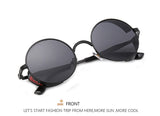 Steampunk Stylish Sunglasses (A371-Blk-Red)
