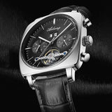 AILANG Mens Watch Automatic Chronograph Mechanical Skeleton Luxury wrist Watc For Men
