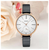 Cadisen Analog C6135 Grey-Rose Gold Ladies Watches