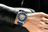 OVERFLY OCHSTIN Automatic Skeleton Mechanical Luxury wrist Watch For Men