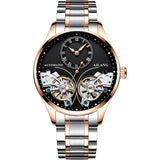 AILANG Mens Watch Automatic Chronograph Mechanical Skeleton Luxury wrist Watc For Men
