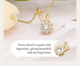 OVERFLY SHENGKE Analog Watch with Jewellery Combo Set For Ladies(K0156-Black)