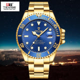 TEVISE Automatic Skeleton Mechanical Luxury wrist Watch for Men