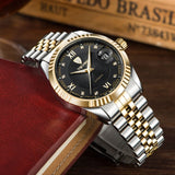 TEVISE Automatic Skeleton Mechanical Dial Luxury Watch for Men