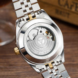 TEVISE Automatic Skeleton Mechanical Dial Luxury Watch for Men