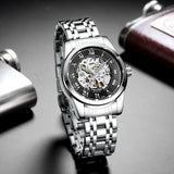 TEVISE Automatic Skeleton Mechanical Luxury wrist Watch for Men