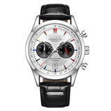 OVERFLY LIGE Analog Chronograph Watch For Men's-(89128-Blue)