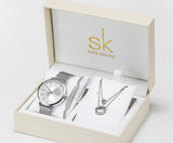 OVERFLY SHENGKE Analog Watch with Jewellery Combo Set Analog Watch - For Ladies K0093103