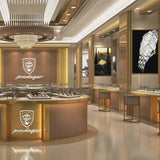 POEDAGAR Mens Watches Chronograph Luxury Leather Strap Wrist Watch For Men