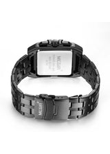 OVERFLY Megir Black Luxury Chronograph Watch For-Men(2018)