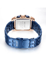 Megir Mens Watch Blue Luxury Chronograph Watch For-Men