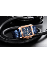 Megir Mens Watch Blue Luxury Chronograph Watch For-Men