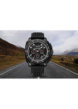 OVERFLY MEGIR Sports Chronograph Watch For-Men(NOW IN INDIA)-2056-Black